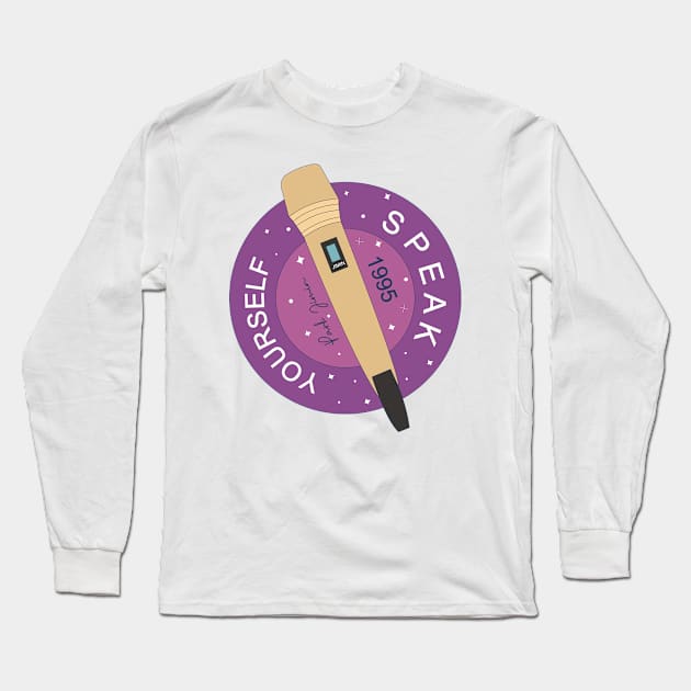 BTS Speak Yourself Jimin Long Sleeve T-Shirt by pastelcandy27